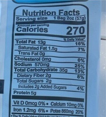 Sea Salt & Vinegar - Kettle Chips (2 oz. Bags)