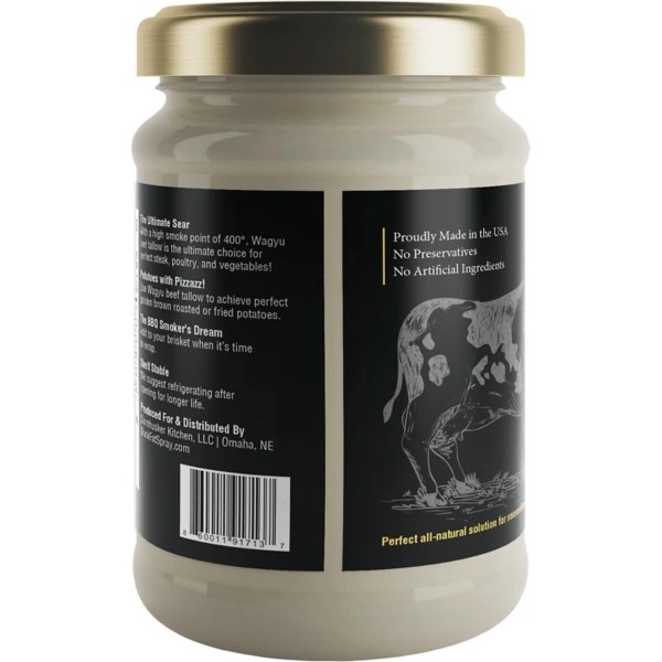 Jar - Rendered Wagyu Beef Tallow 14 oz