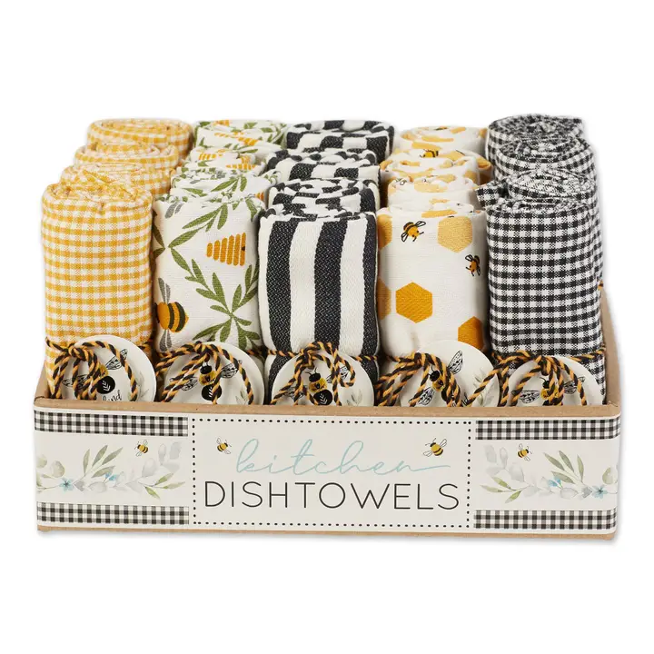 Honey Bee Dish Towel