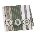 Herb Garden Embellished Dishtowels