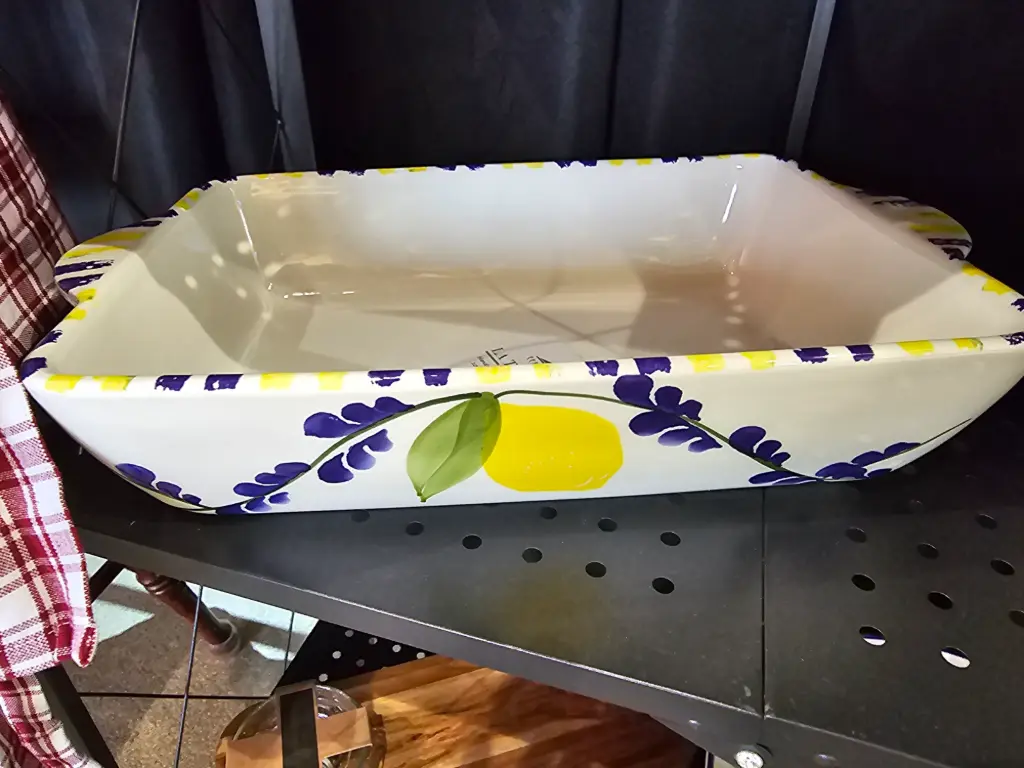 La Tavola 9 x 13 Dish Yellow/Blue