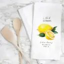 Lemon 2 Botanical Tea Towel