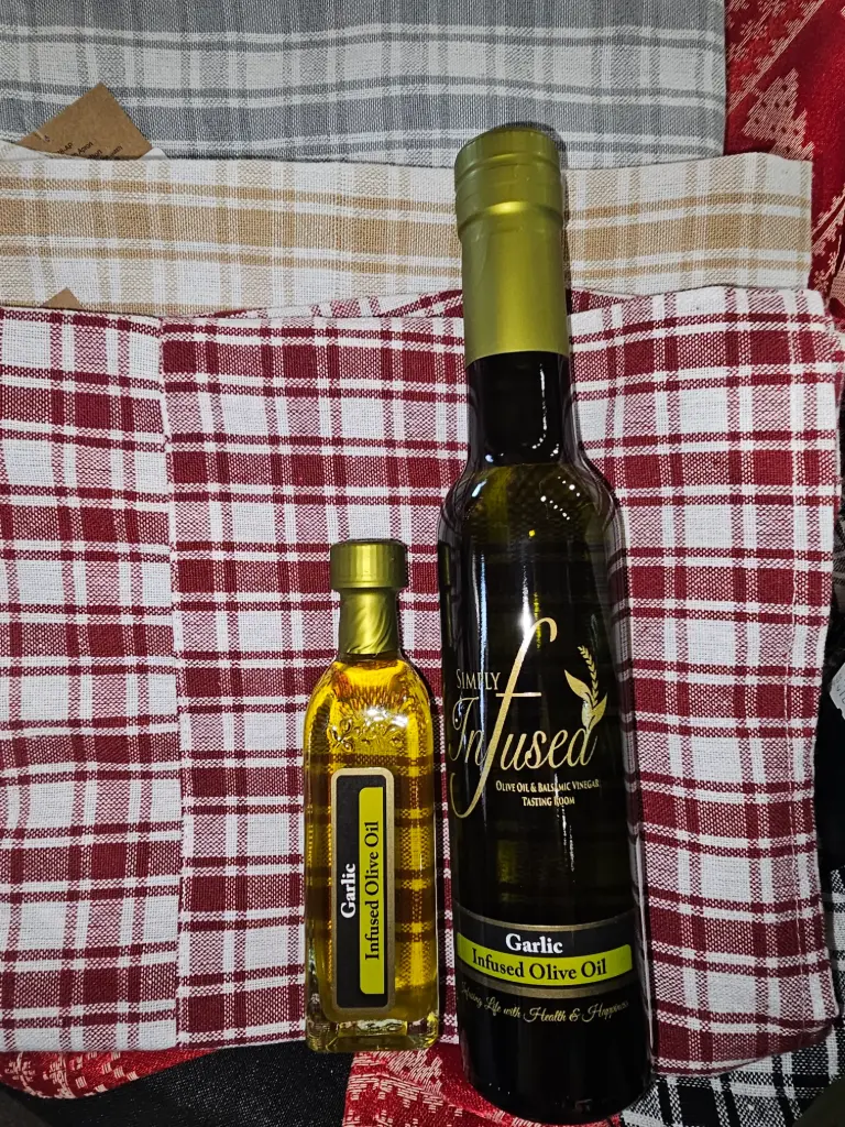 Garlic Extra Virgin Olive Oil (Sample Size - 60mL)