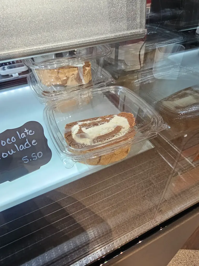 Chocolate Roulade - Slice