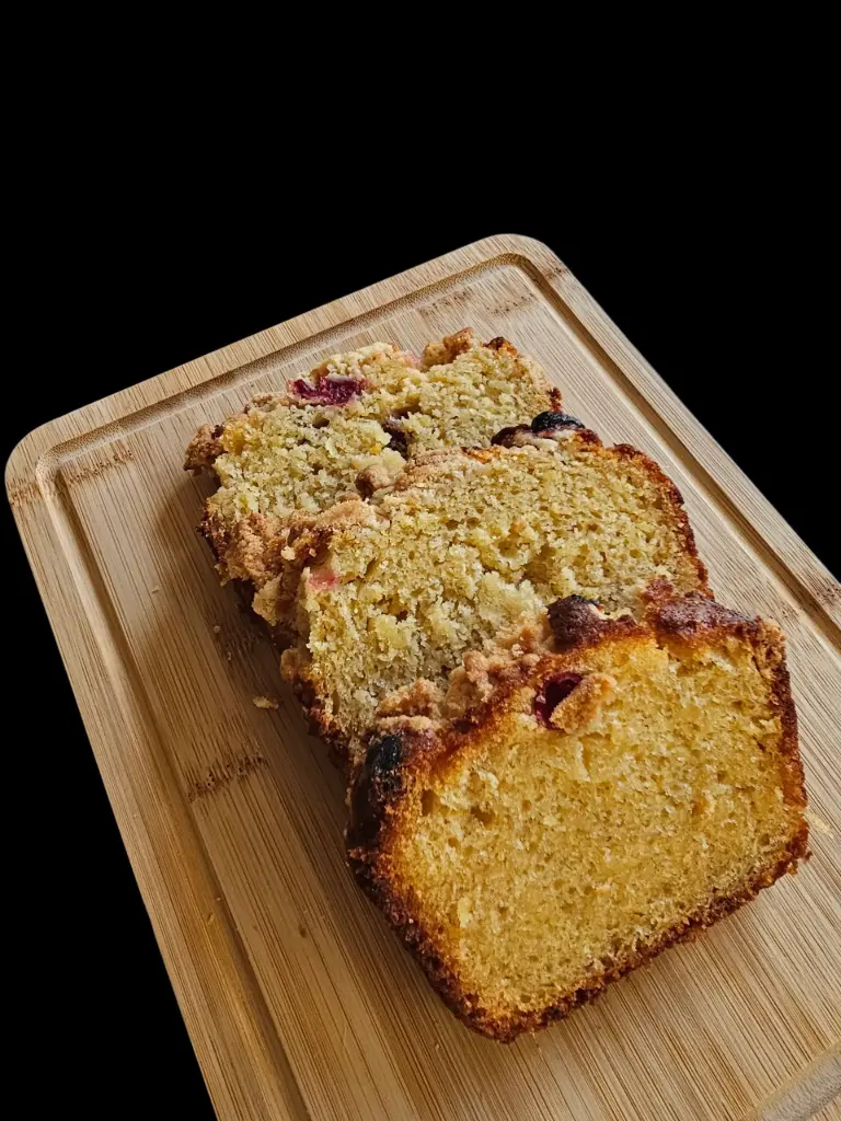 Cranberry Orange Bread (Slice)