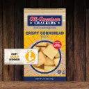 Crispy Cornbread Crackers