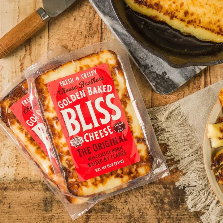 Golden Baked Bliss Cheese