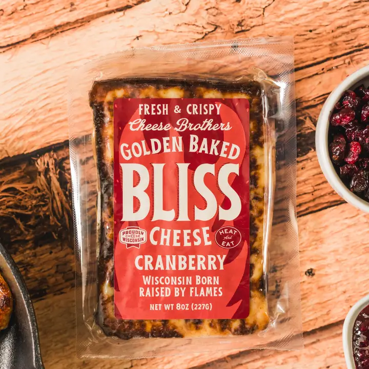 Cranberry Golden Baked Bliss Cheese