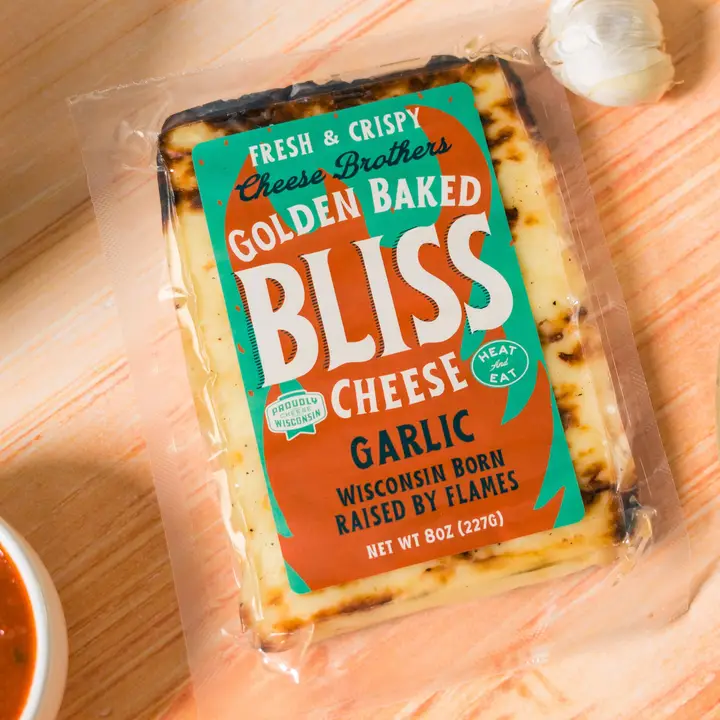 Garlic Golden Baked Bliss Cheese