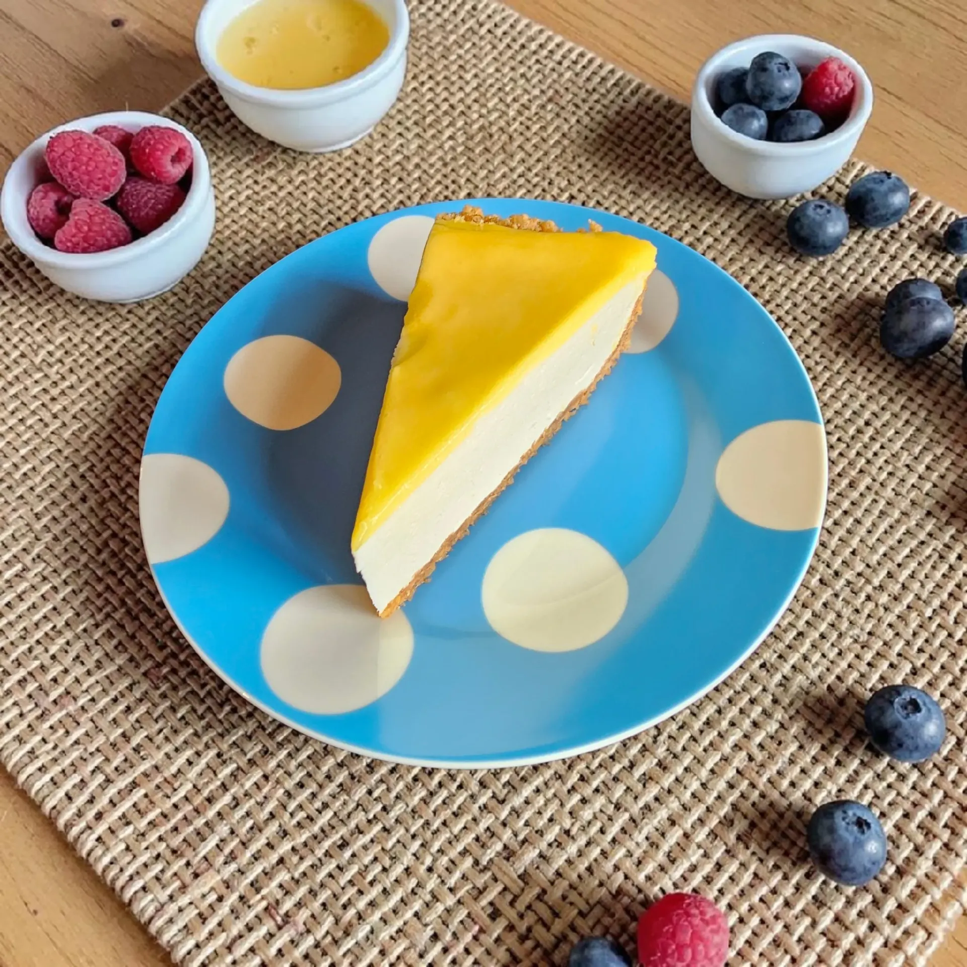 Sicilian Lemon Curd Cheesecake