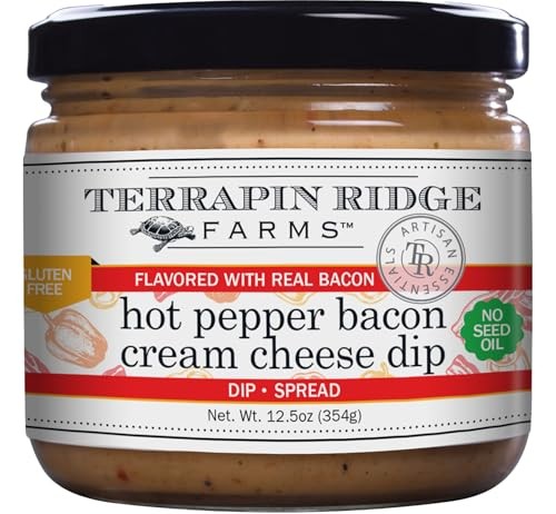 Hot Pepper Bacon Cream Cheese Dip 12.5 oz