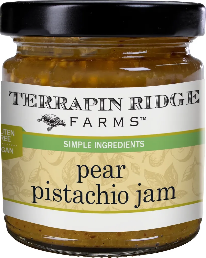 Pear Pistachio Jam 10.5 oz