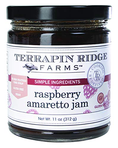 Raspberry Amaretto Jam 10.8 oz